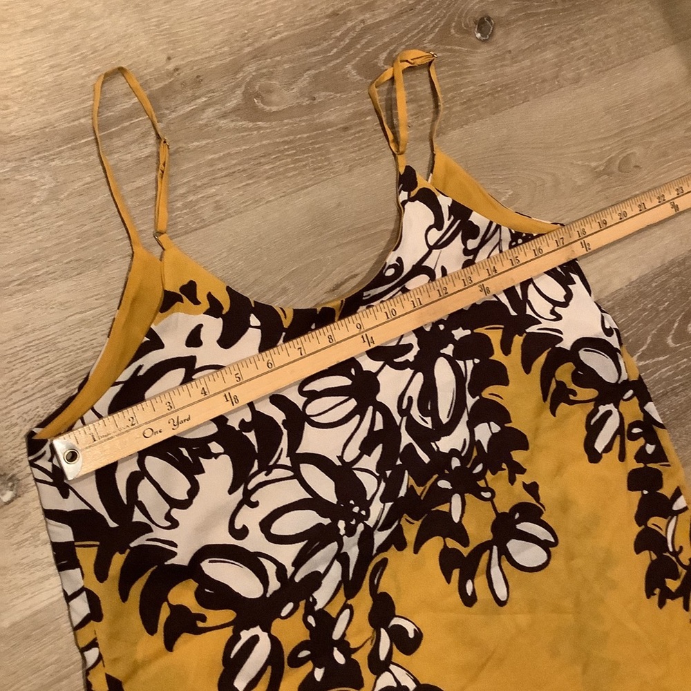The Limited - Adjustable Spaghetti Strap Blouse - Gold & Purple - Ladies Size M - Picture 7 of 8